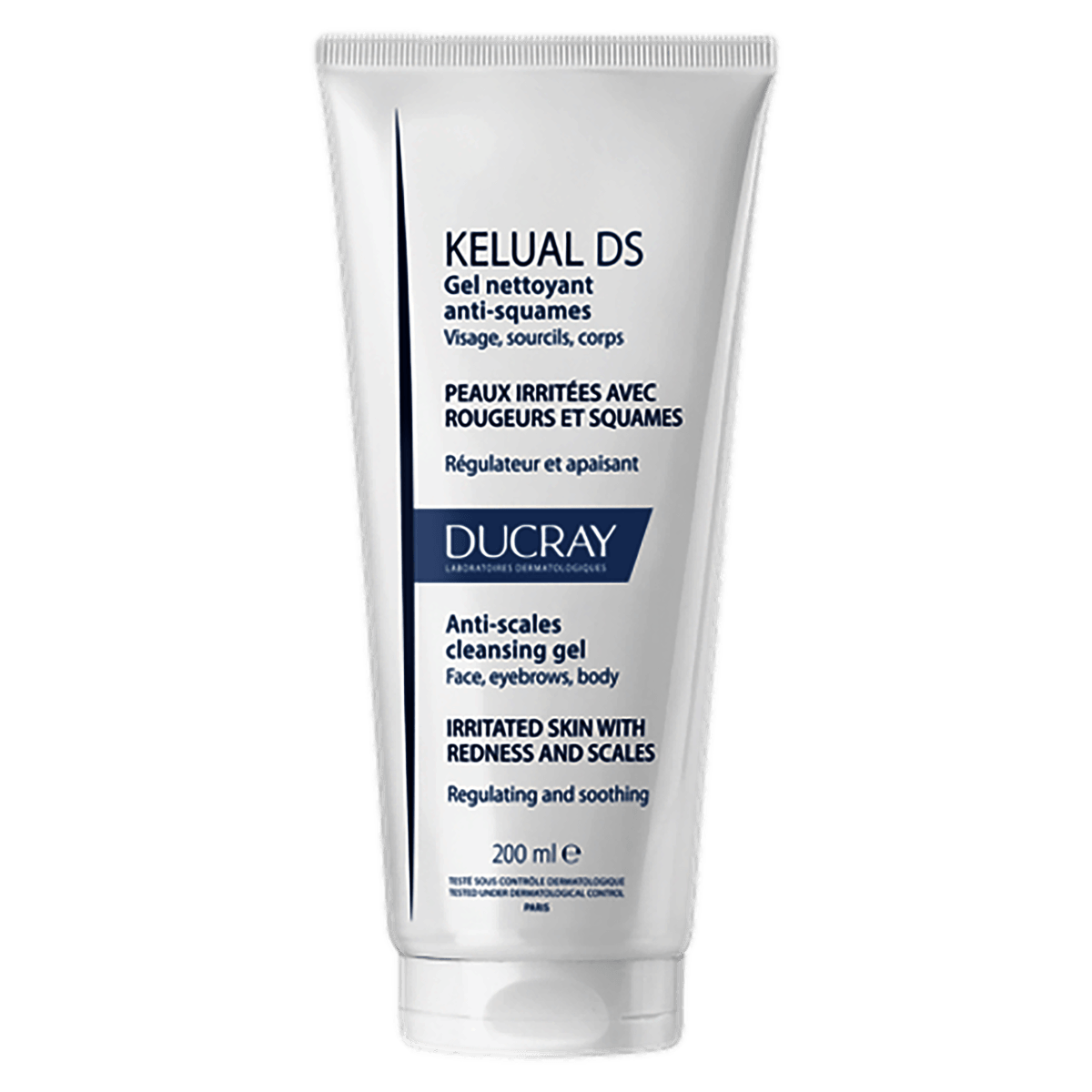 Ducray Kelual Gel de Limpeza 200mL - Imagem 1
